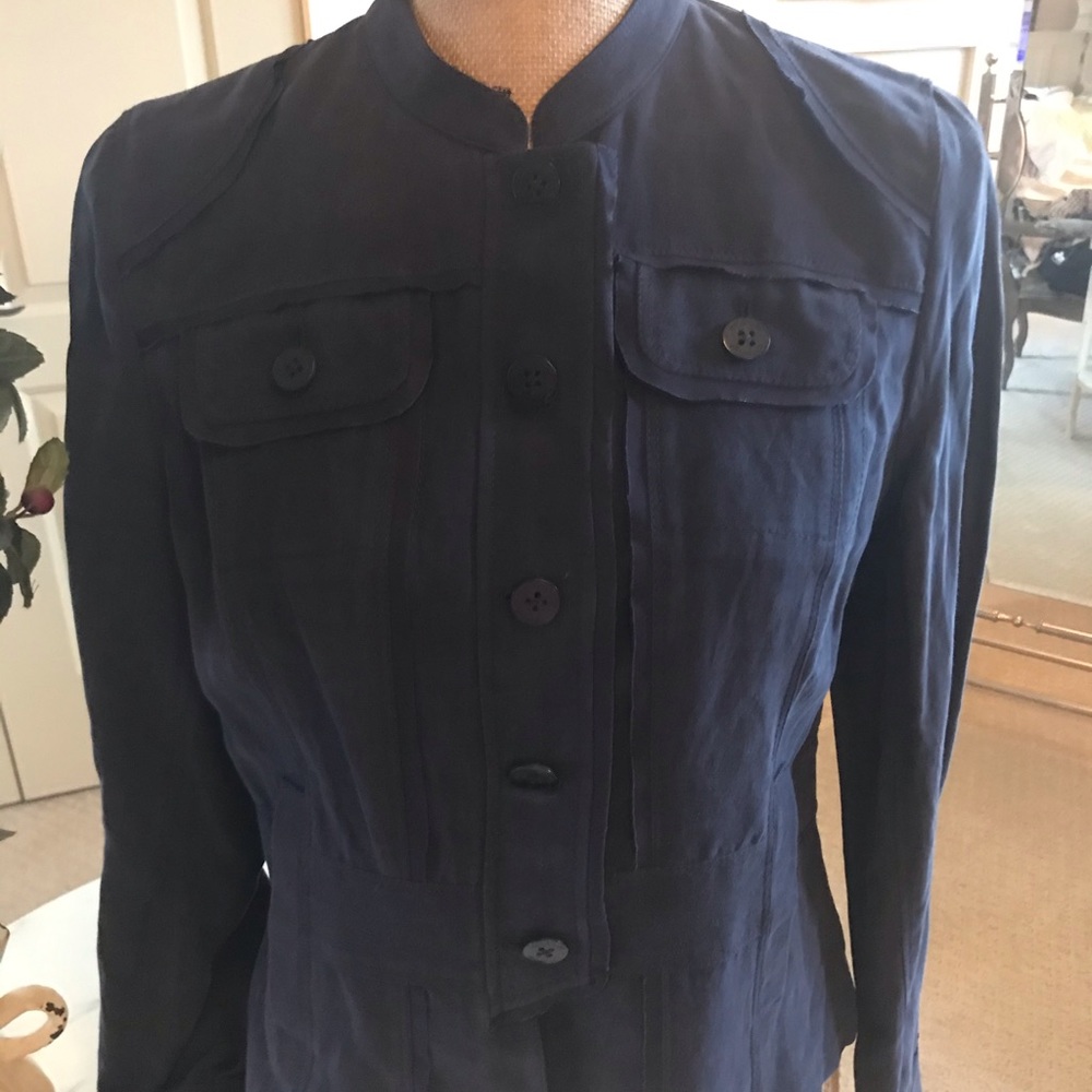 Emanuel Silk Jacket - image 1